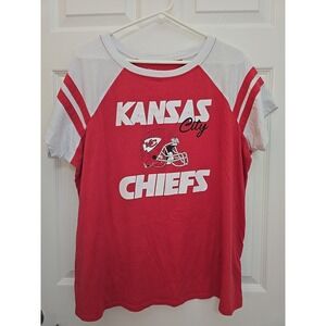 Women's 2X Kansas City Chiefs Shirt By NFL Team Apparel